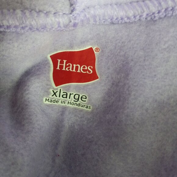 Hanes Size XL 14 16 Girls Youth Purple Pink Hoodie Pretty Cool Girl Graphic NEW - Picture 5 of 7
